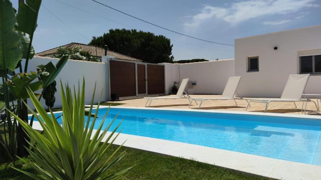 Palapa Garden Alojamientos, Piscina Privada Y Cerca Del Mar Chiclana de la Frontera Luaran gambar