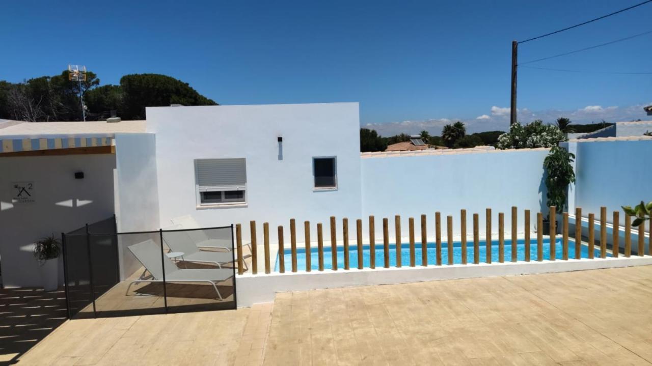 Palapa Garden Alojamientos, Piscina Privada Y Cerca Del Mar Chiclana de la Frontera Luaran gambar