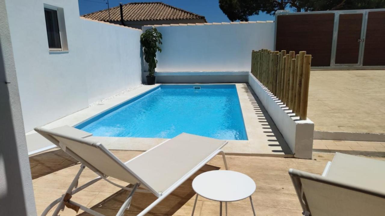 Palapa Garden Alojamientos, Piscina Privada Y Cerca Del Mar Chiclana de la Frontera Luaran gambar